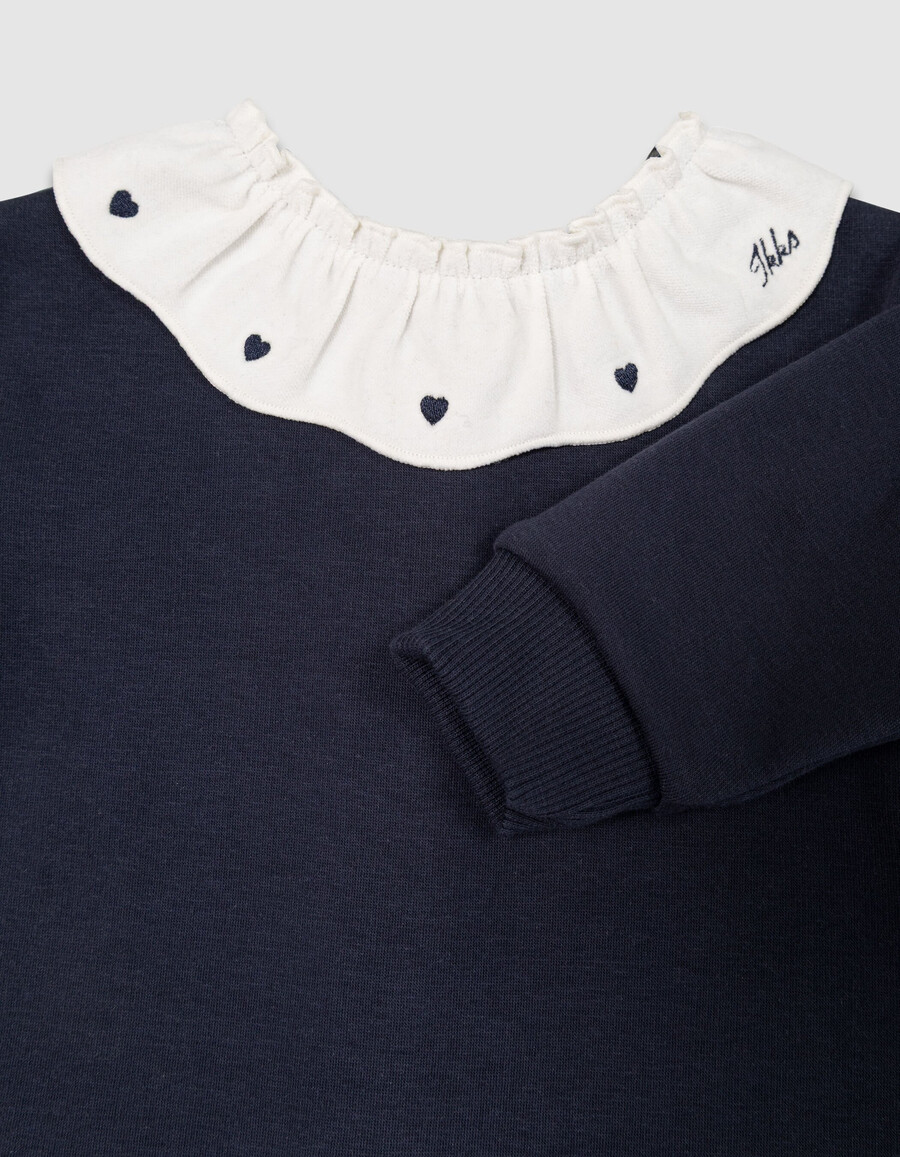 outfit aus hahnentrittmuster-top und leggings für babys