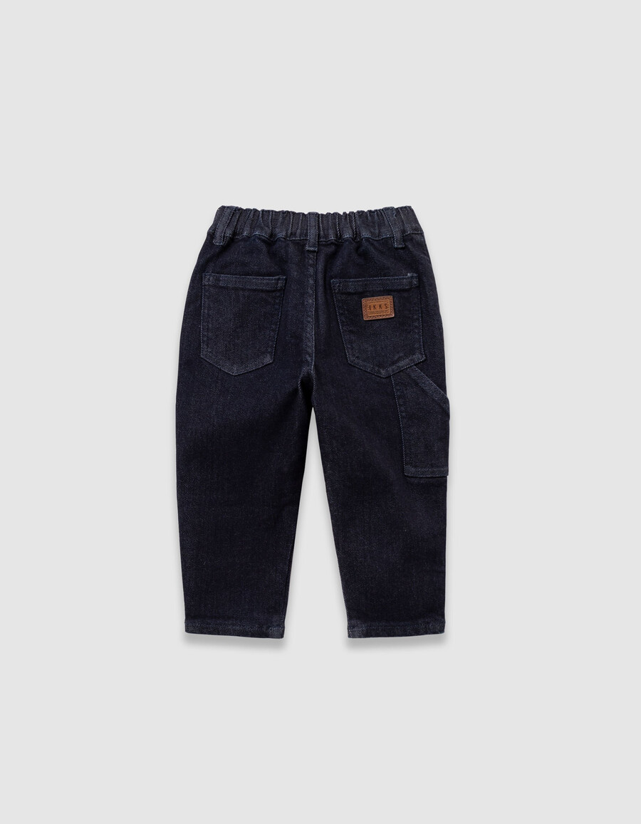 raw carpenter-style pocket jeans für babys und jungen