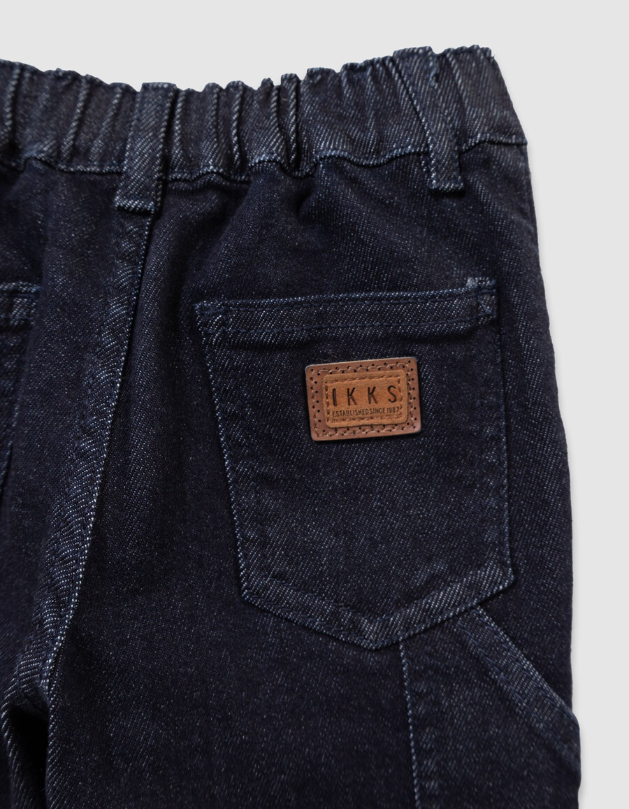 raw carpenter-style pocket jeans für babys und jungen