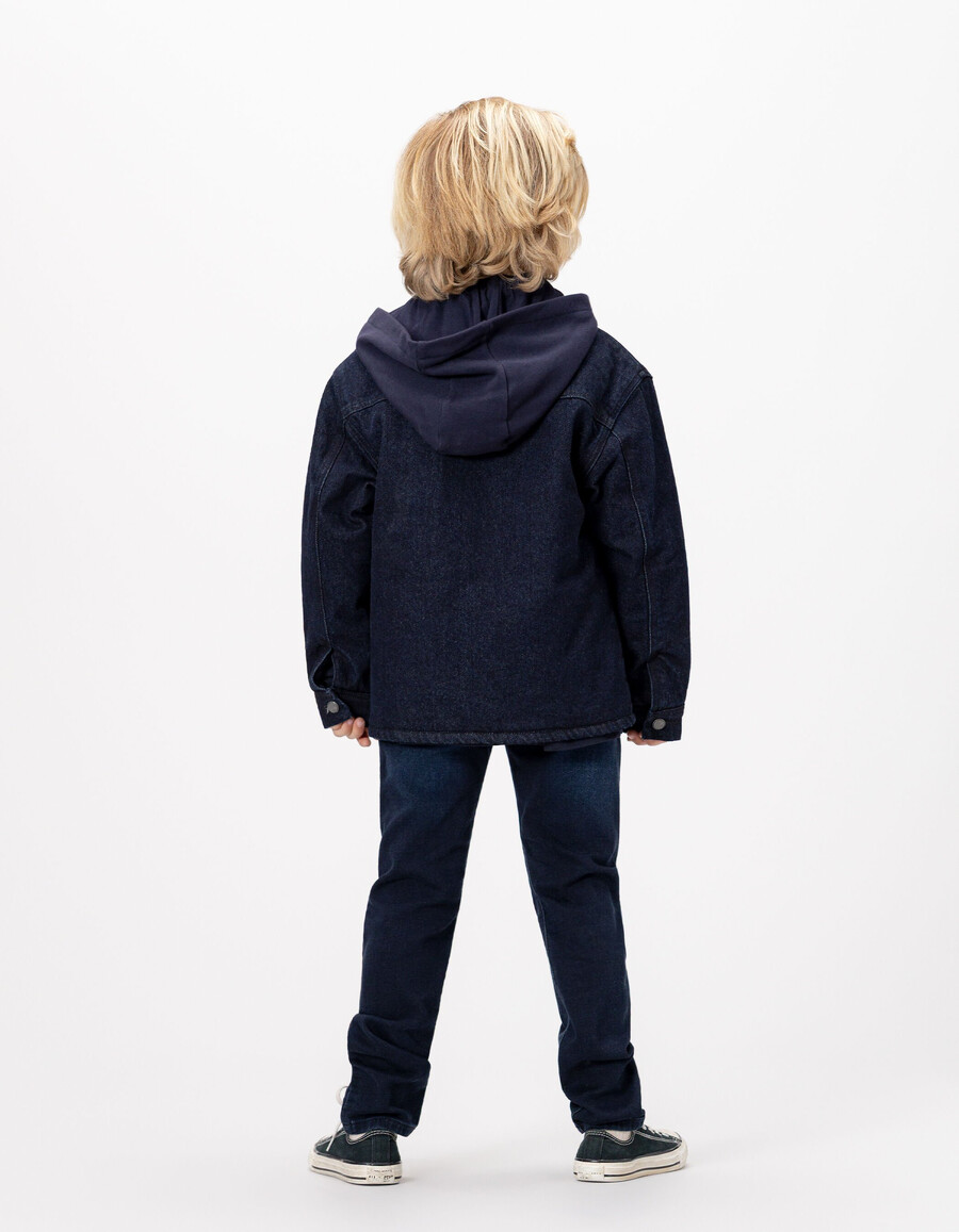 raw-denim-arbeiterjacke für jungen
