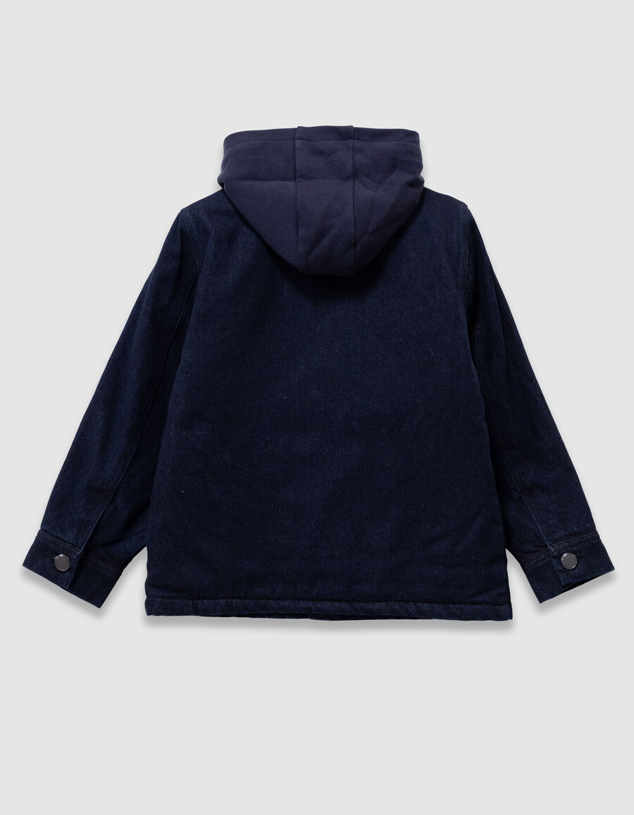 raw-denim-arbeiterjacke für jungen