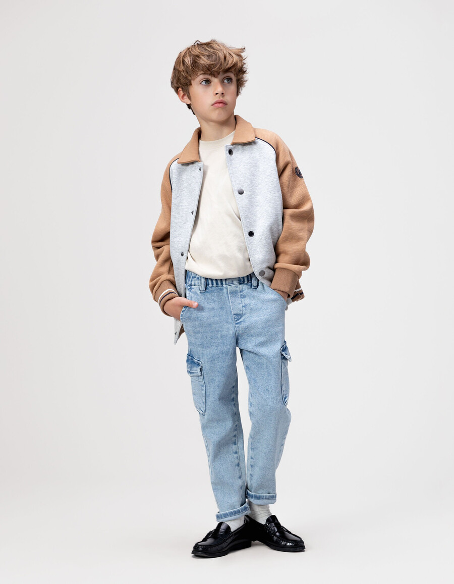 jogger battle blue jeans für jungen