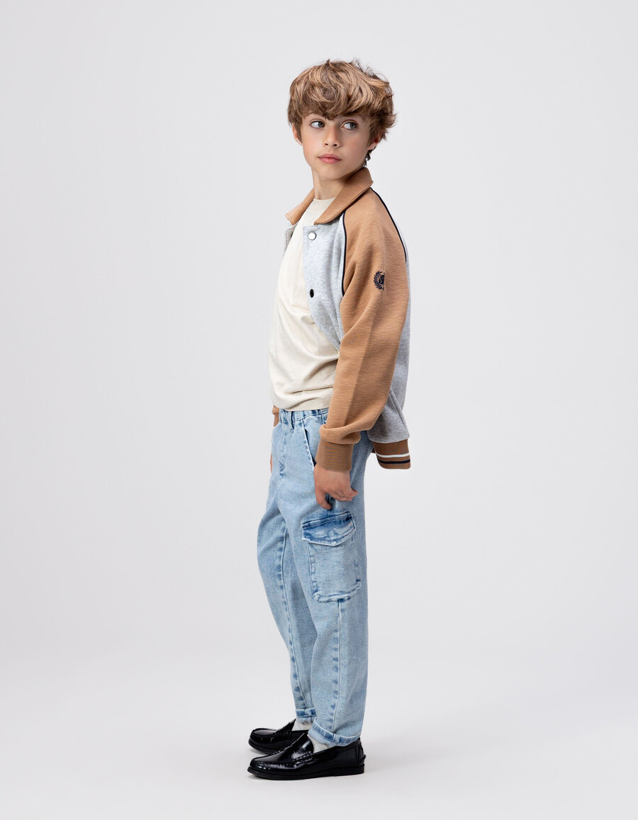 jogger battle blue jeans für jungen
