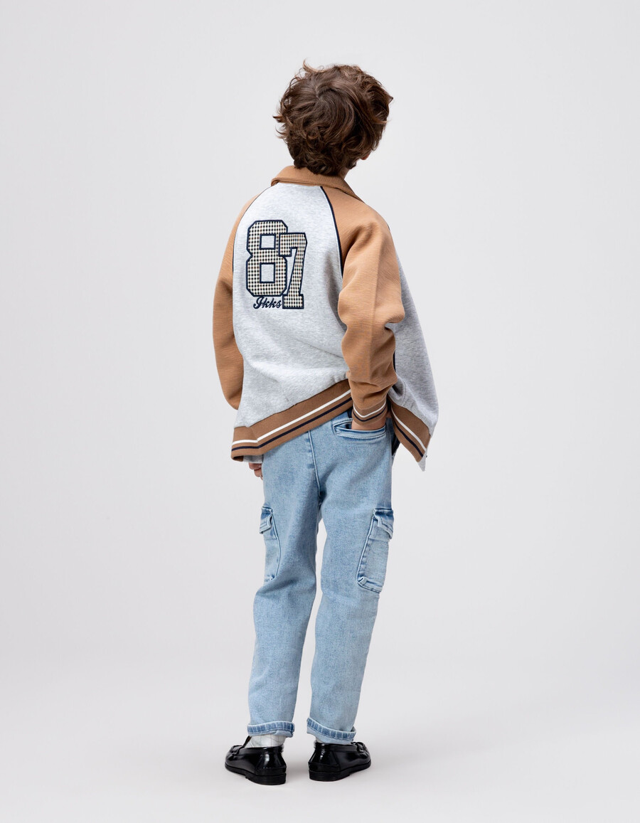 jogger battle blue jeans für jungen