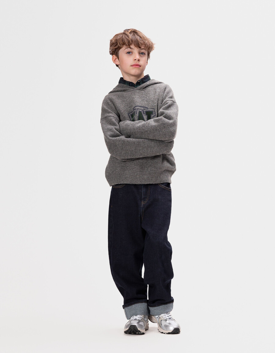 raw baggy jeans für jungen