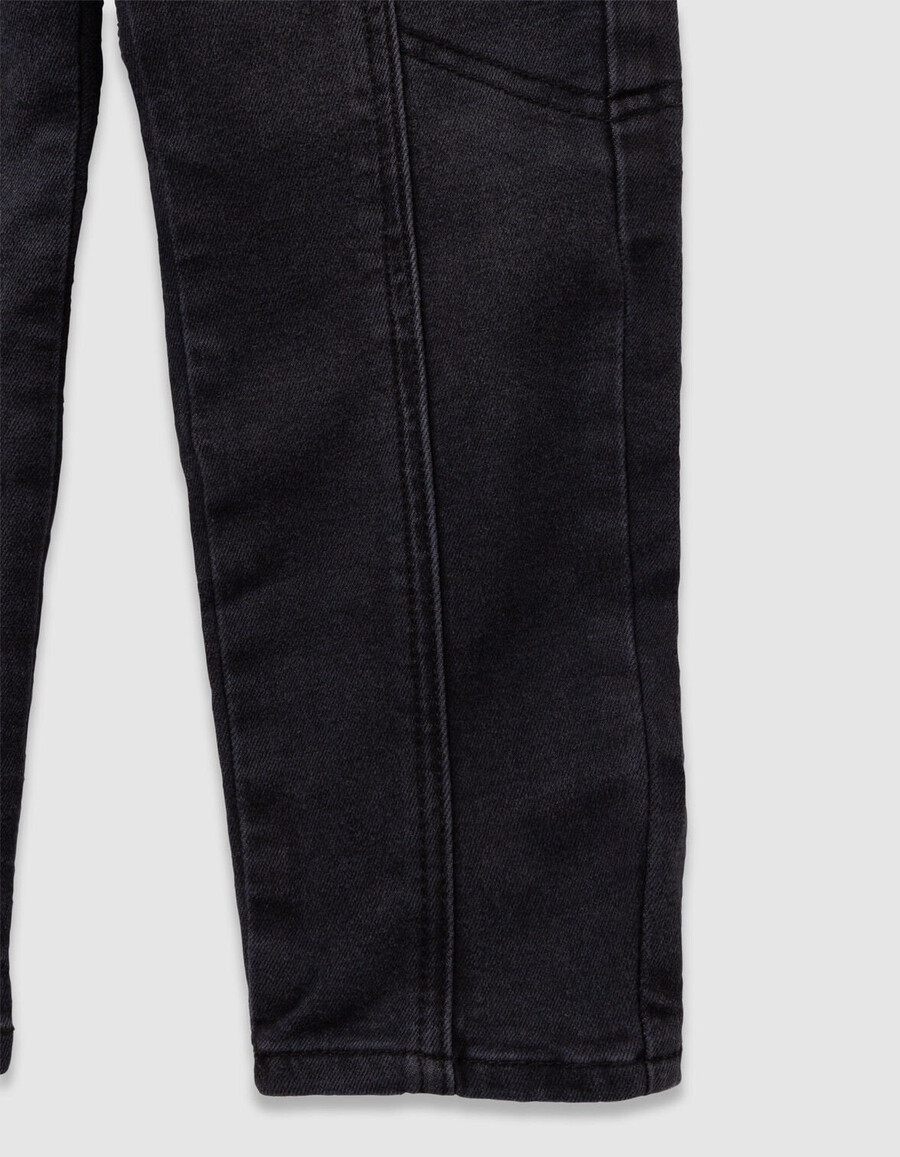 graue cargo-jeans für jungen locker geschnitten