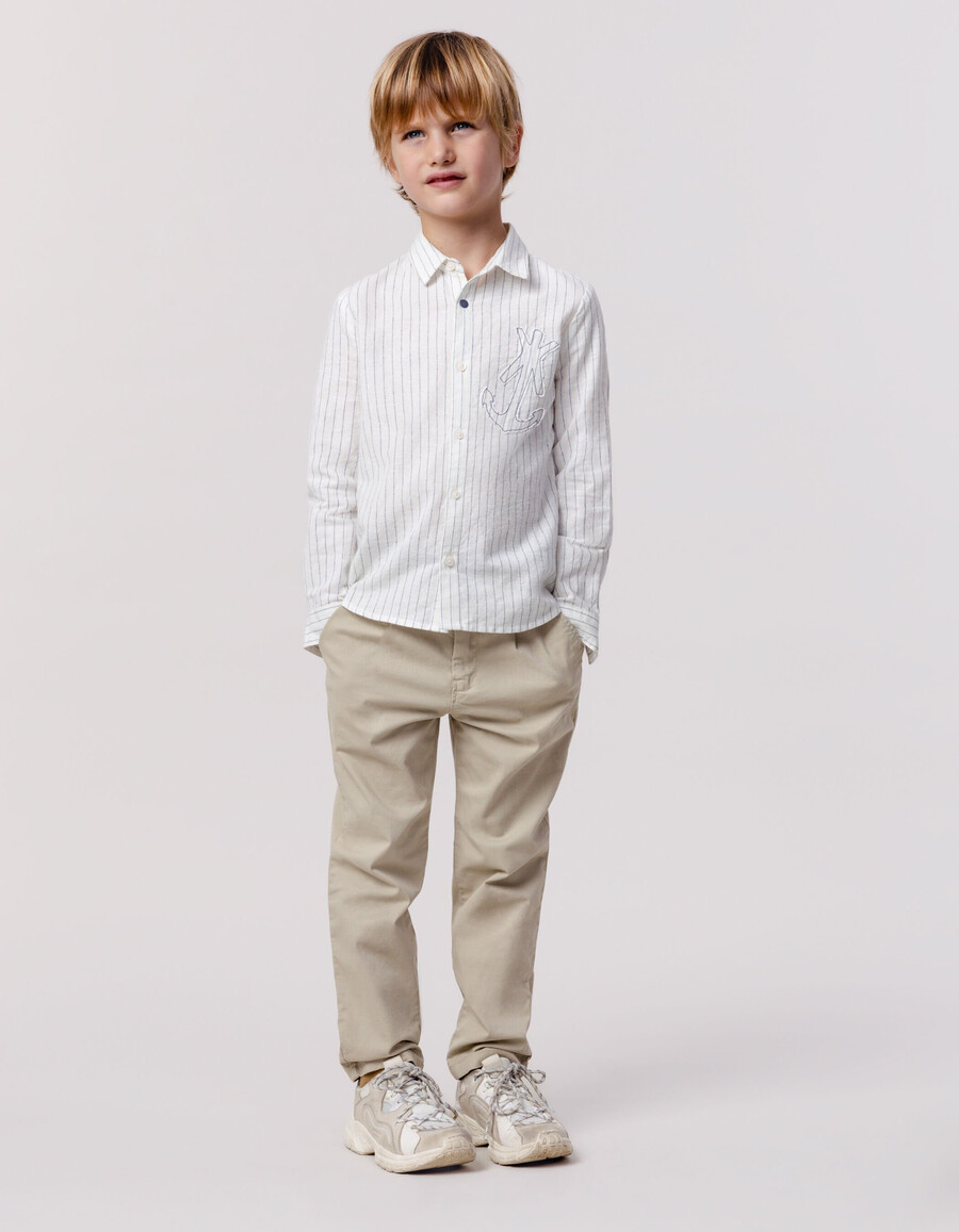 beige chino-hosen für jungen