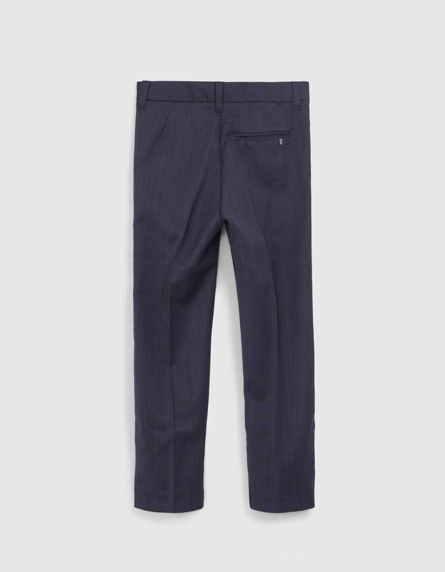 marineblaue strickhose für jungen