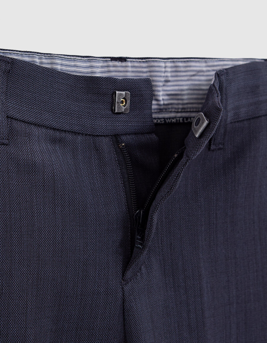 marineblaue strickhose für jungen