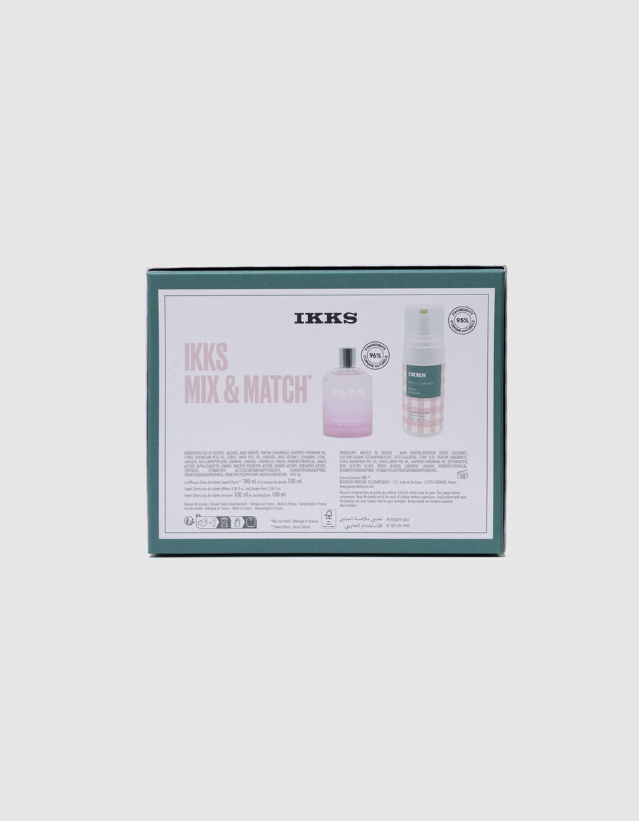 sweet liberty 100ml duschschaum-set