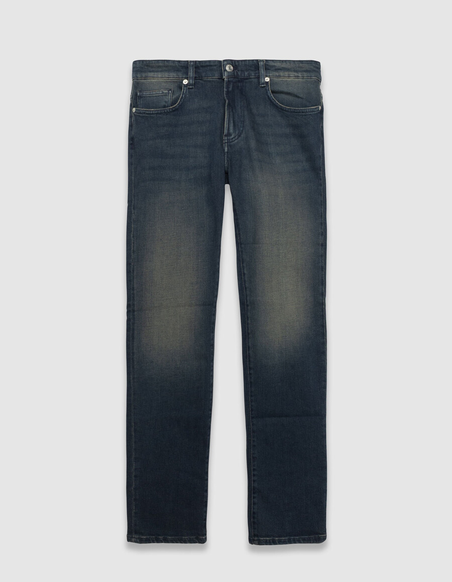 herren bruce slim jeans in marineblau