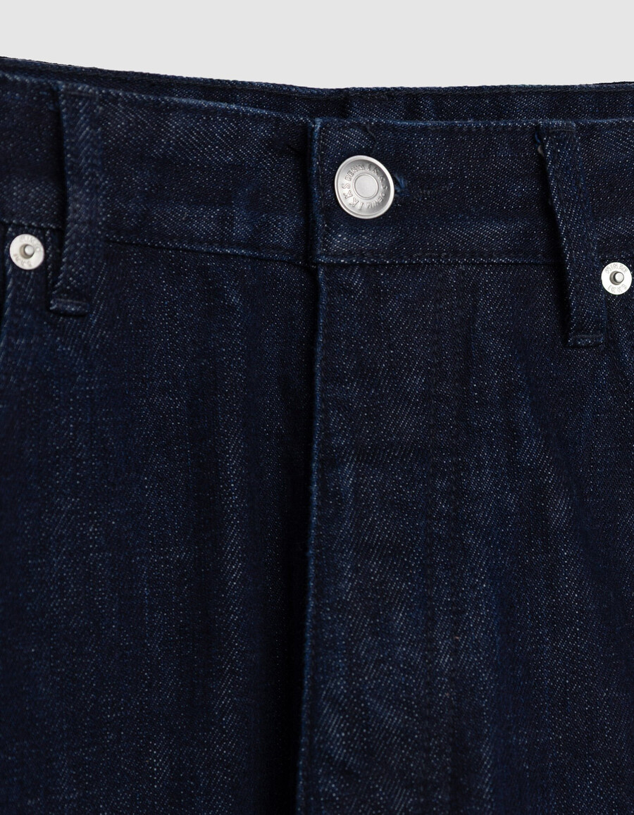 blue gaucho cropped jeans herren