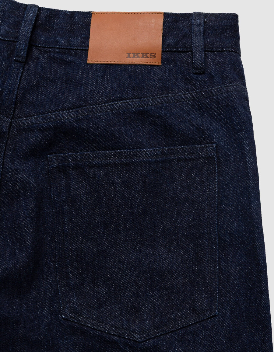 blue gaucho cropped jeans herren