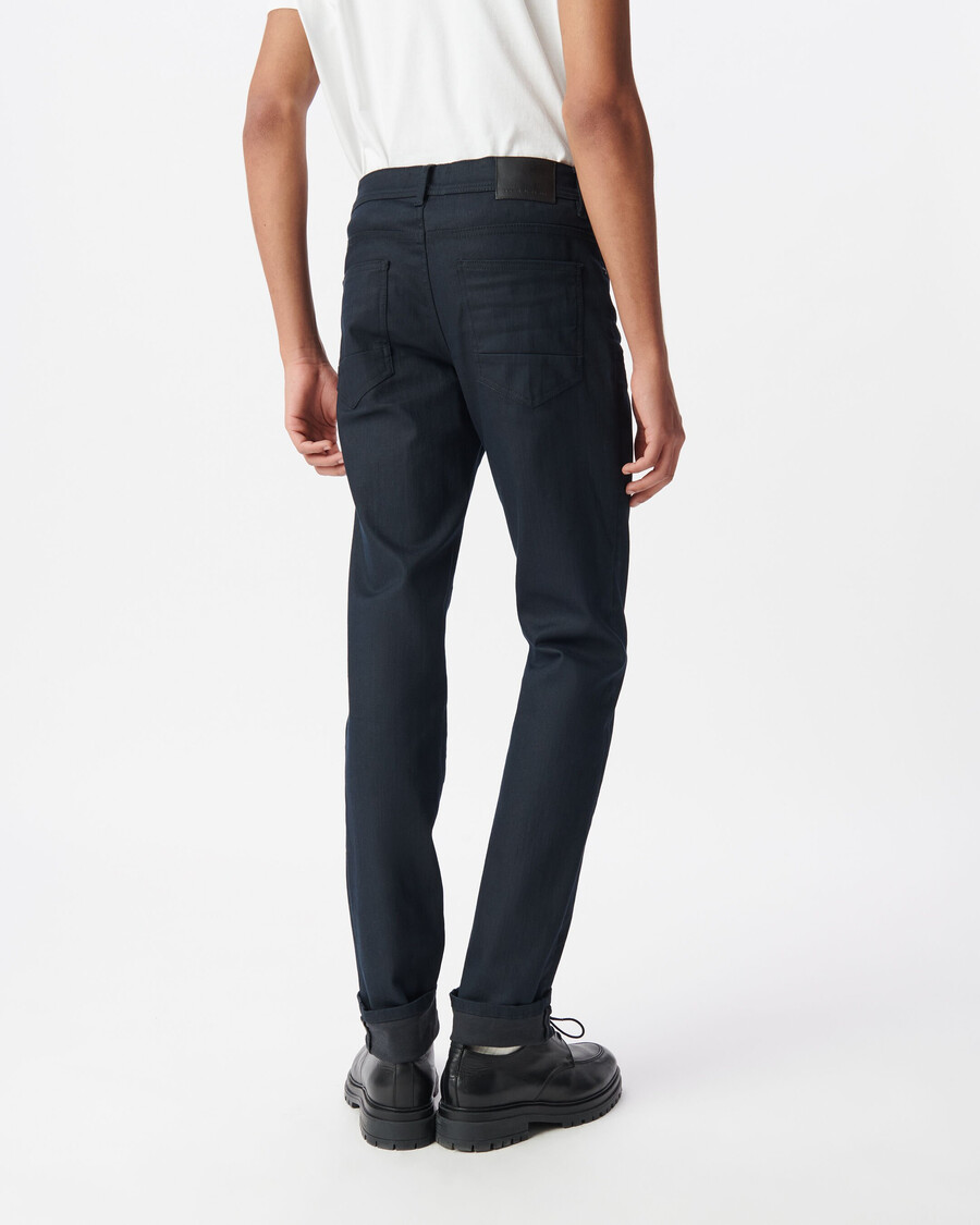 herren-jeans in schmaler passform marineblau