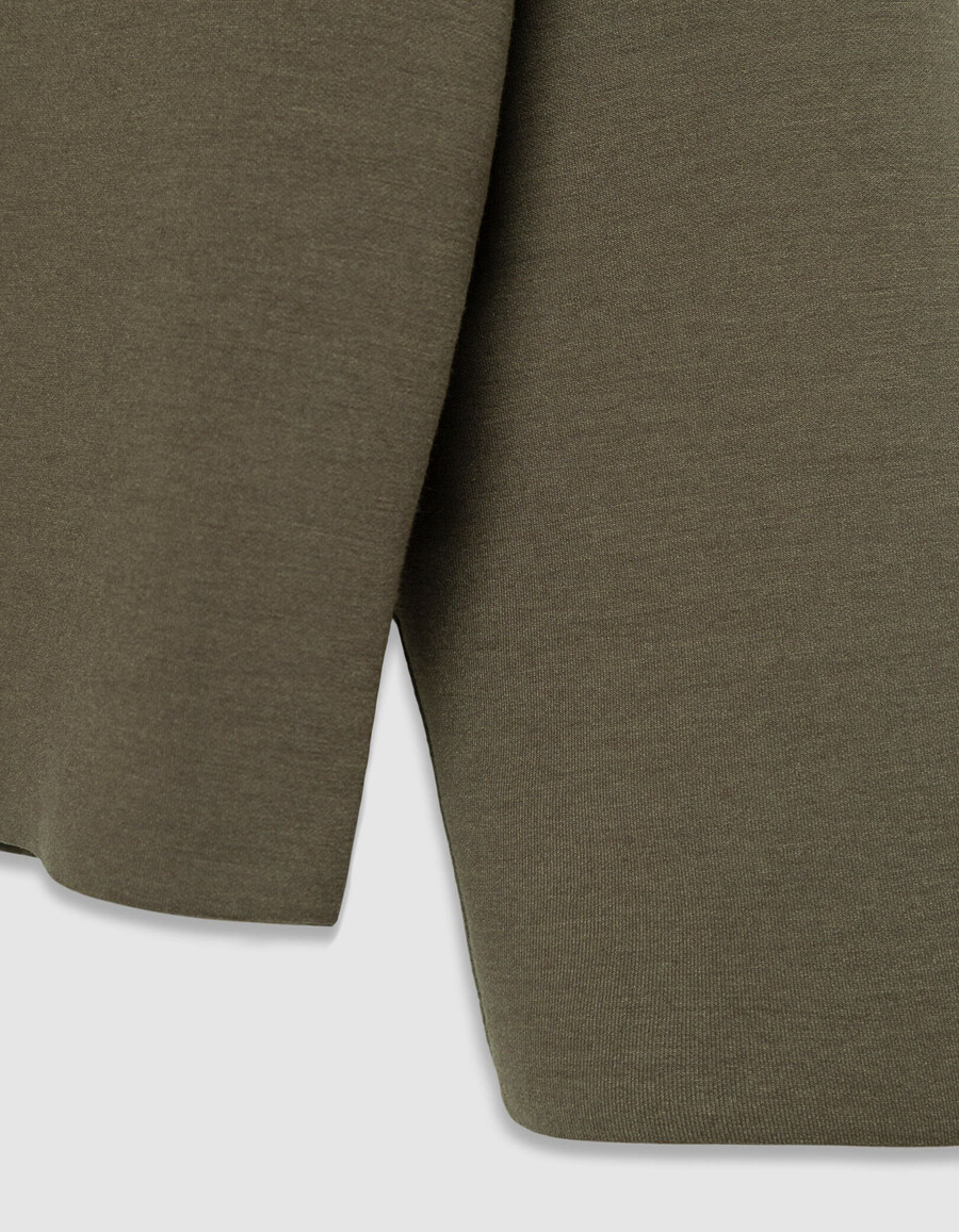 beigefarbener pflegeleichter herren-hoodie