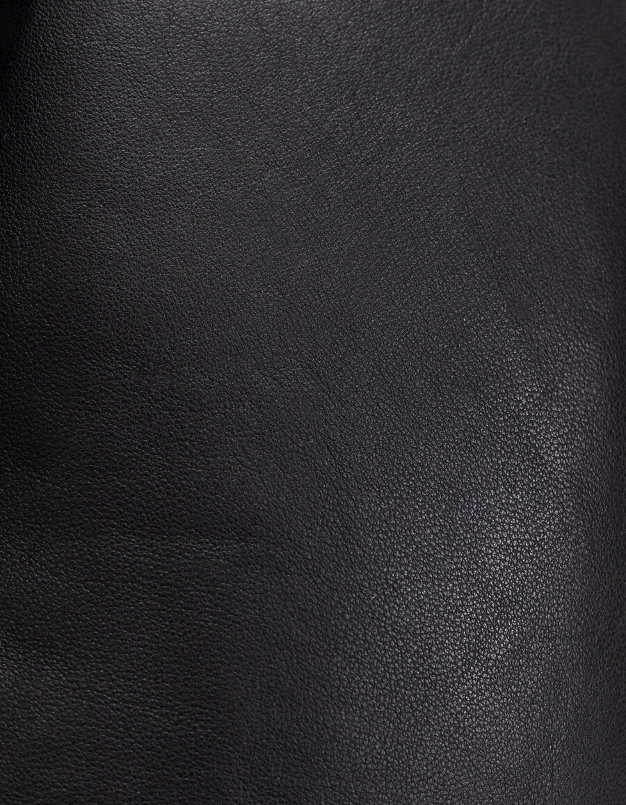 schwarze ledergürteltasche für damen modell 1440