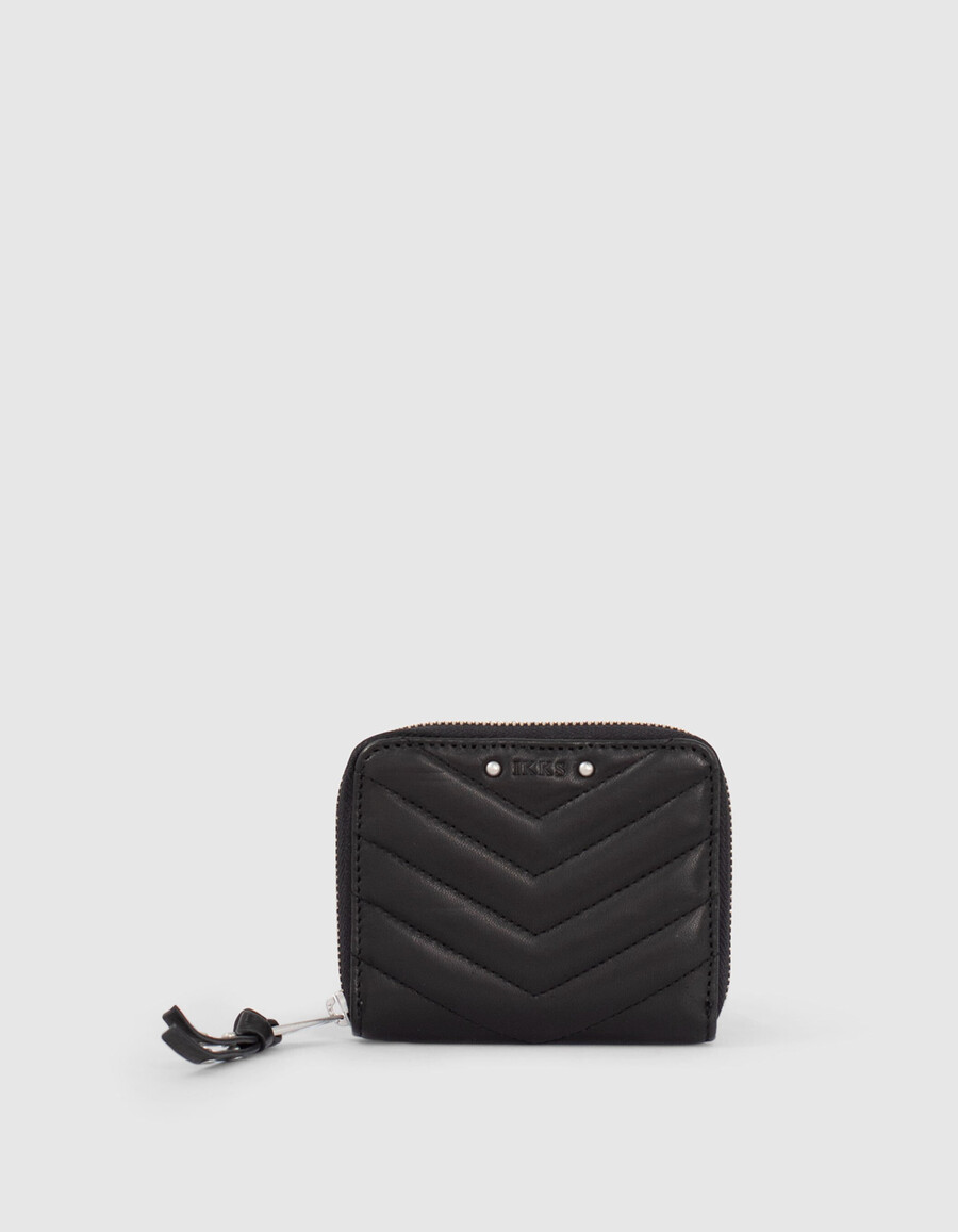 damen-geldbörse 1440 compagnon mini aus gestepptem leder