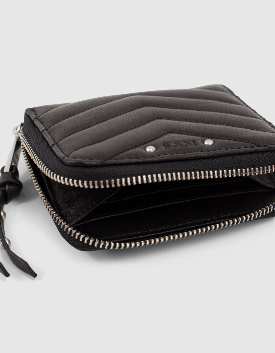 damen-geldbörse 1440 compagnon mini aus gestepptem leder