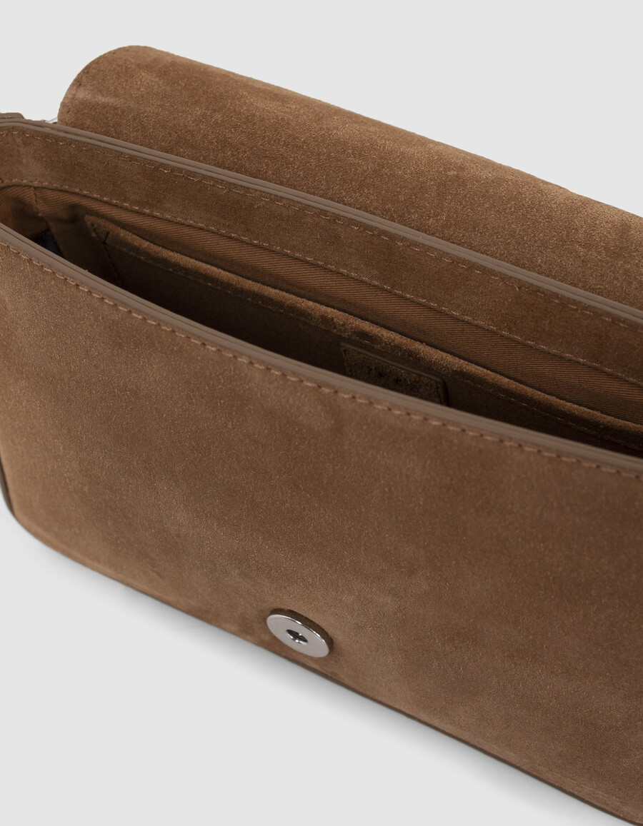 die tasche the 111 staten island camel leather velour women