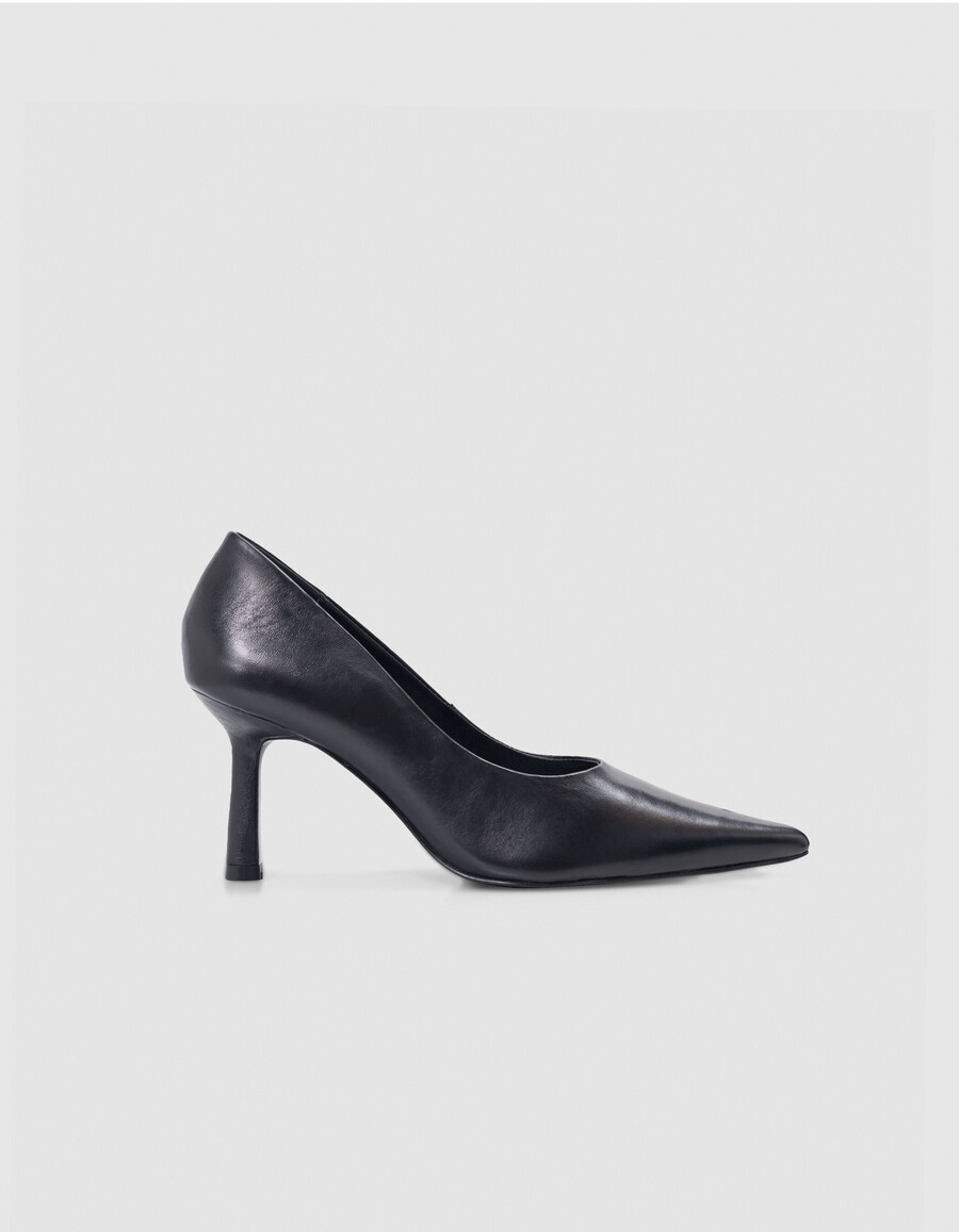 schwarze lackleder-pumps für damen