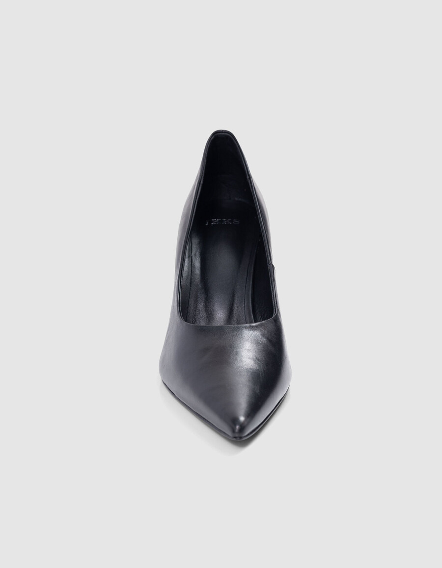 schwarze lackleder-pumps für damen