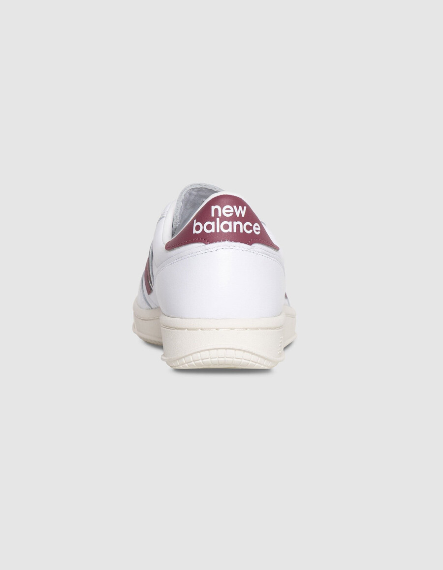 weiße new balance t500 herren-sneaker