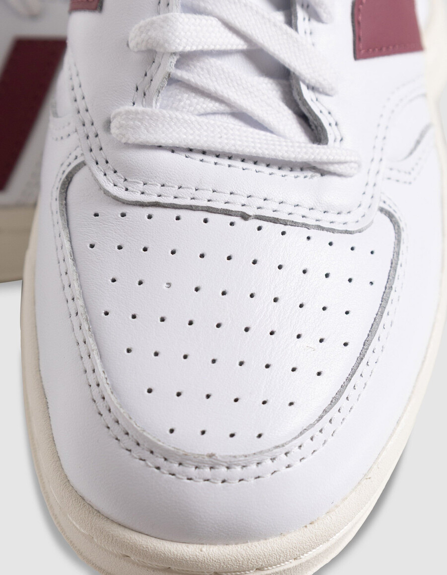 weiße new balance t500 herren-sneaker