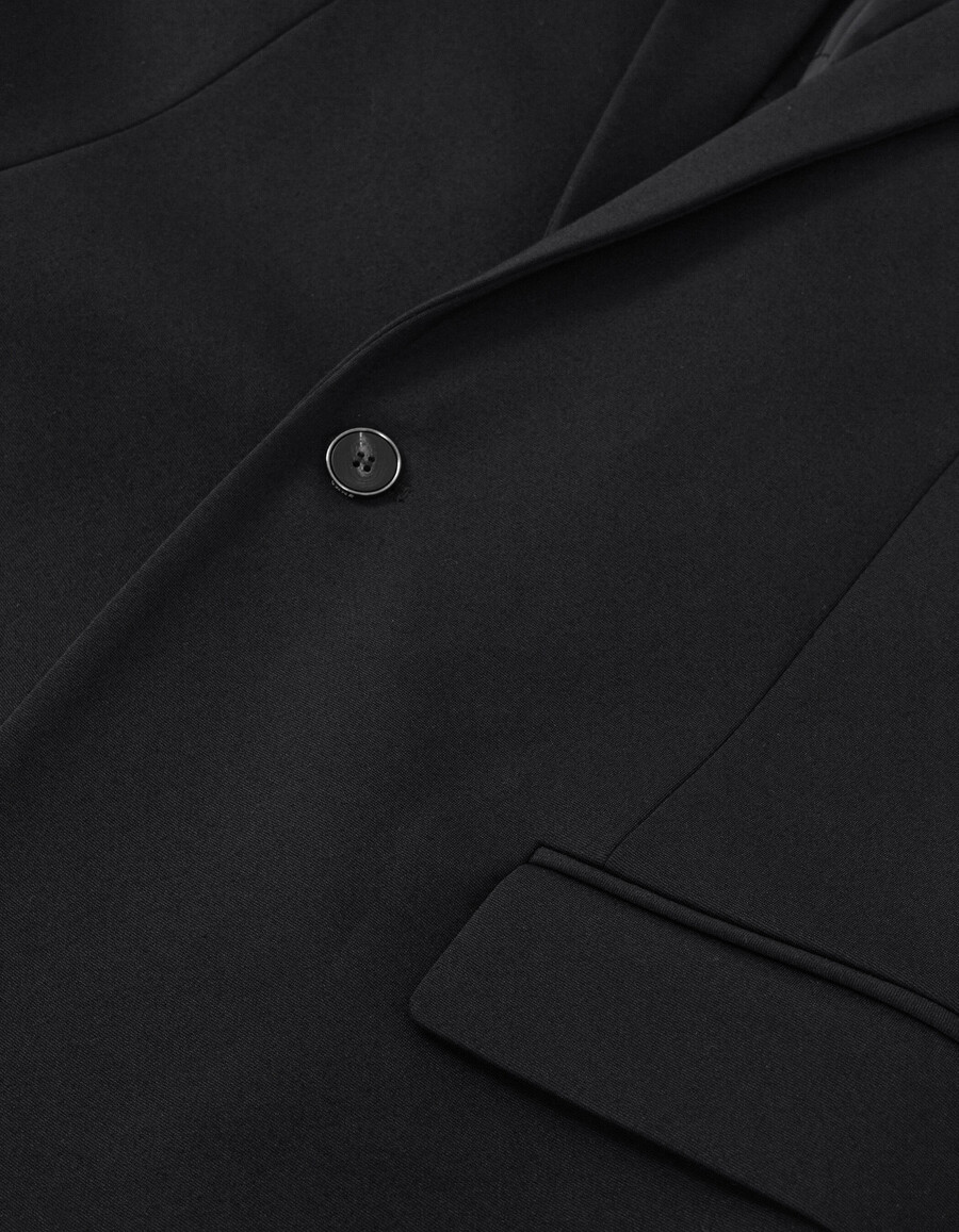 schwarzes milano-strickjacken-slim-size-modell für herren