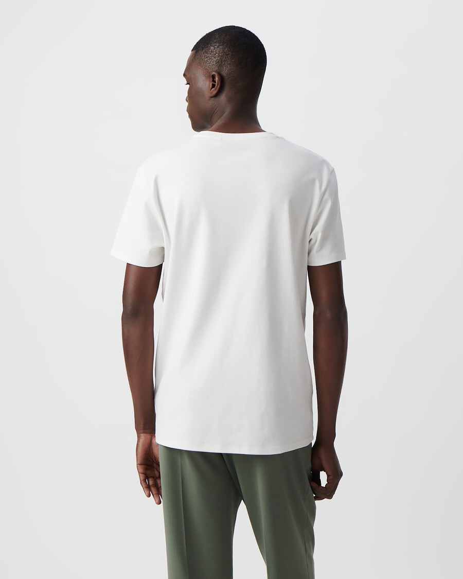 weißes herren-t-shirt von absolute dry