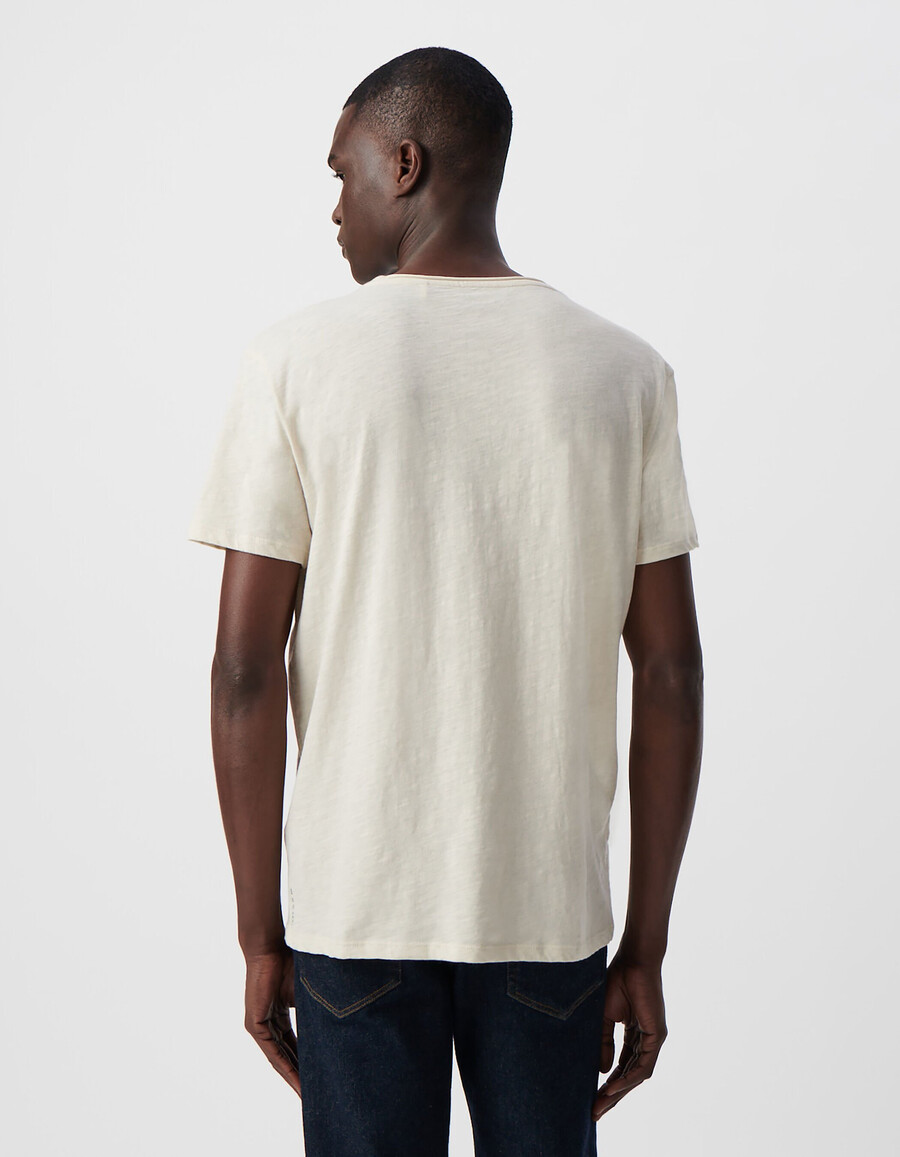 herren gesso bio-baumwolle essential rundhals-t-shirt
