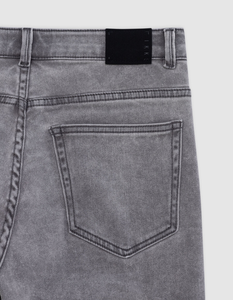 battle jeans grey waterless knitlook boy