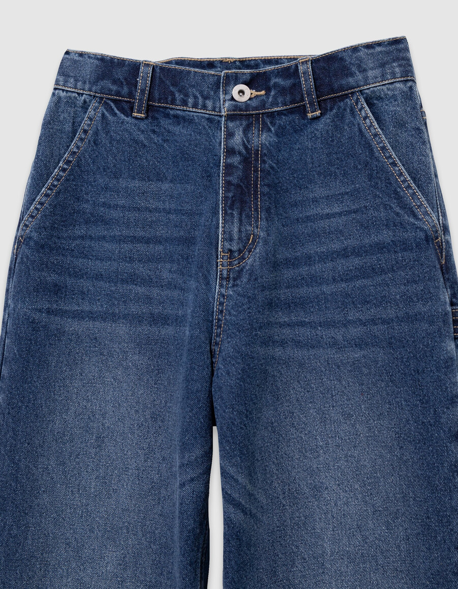 jungen-jeans im carpenter-stil locker geschnitten