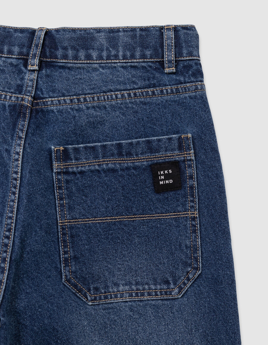 jungen-jeans im carpenter-stil locker geschnitten