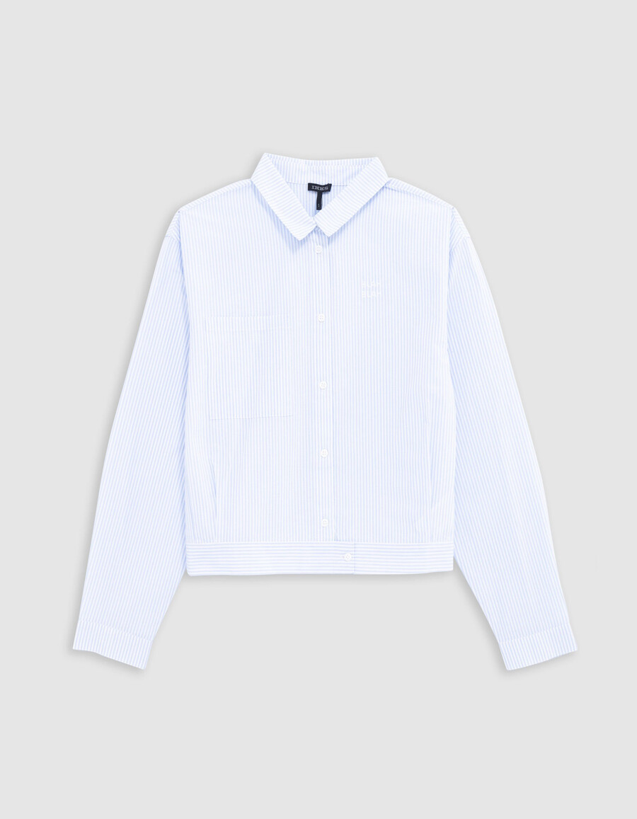 blau gestreiftes shirt spirit jacke mädchen