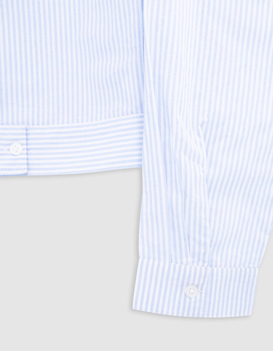 blau gestreiftes shirt spirit jacke mädchen