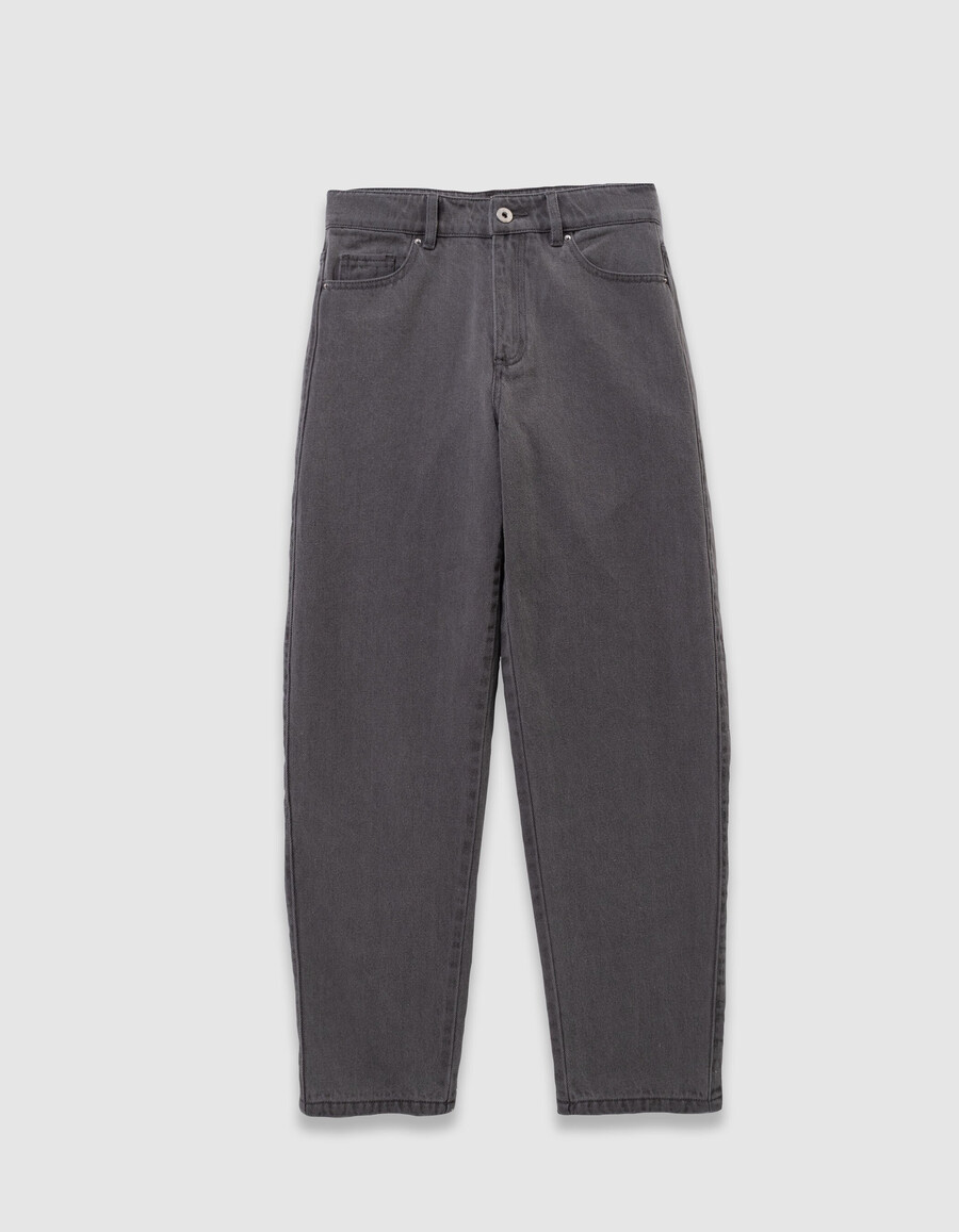 graue gaucho-jeans für mädchen