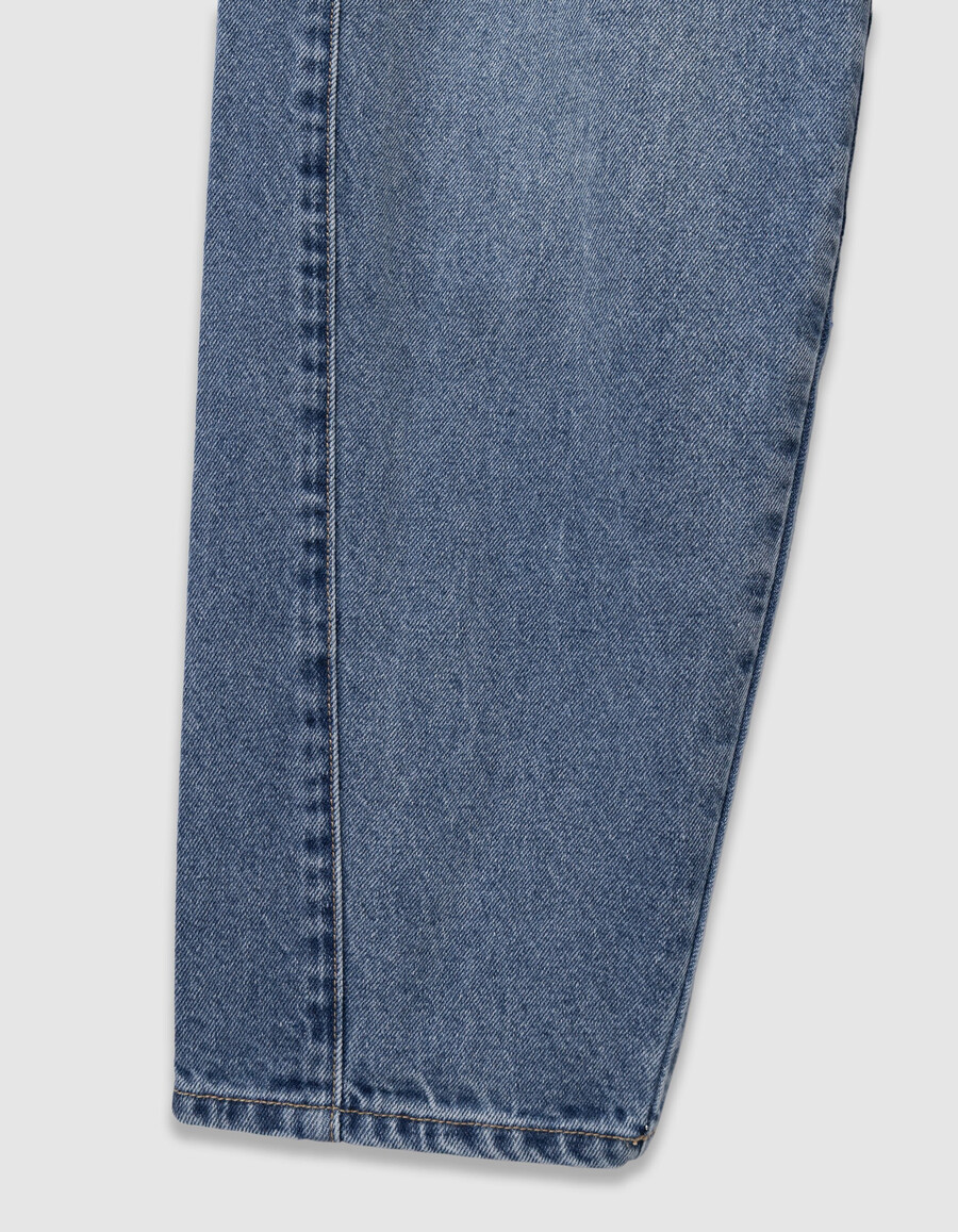 mädchen-jeans mit ballonmuster und glücksbringer-kordel