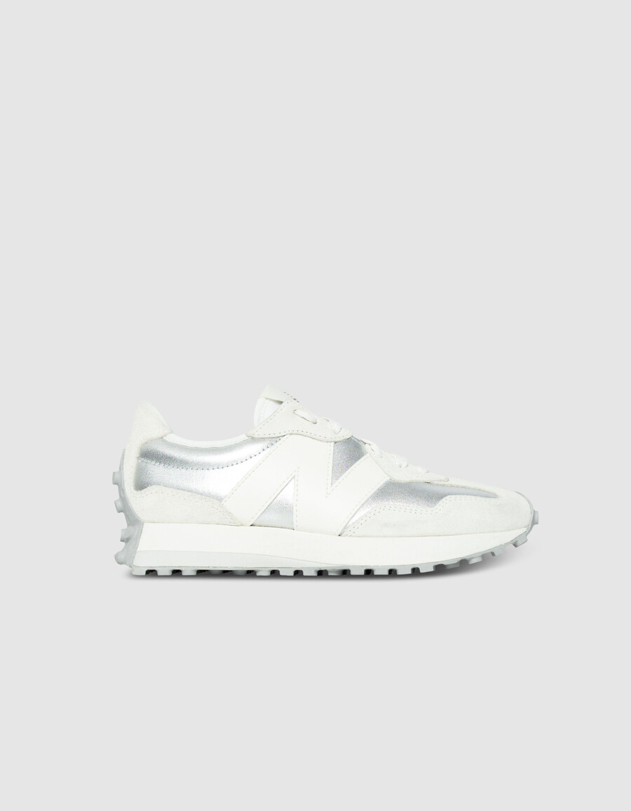 damen-sneaker new balance 327 in silber