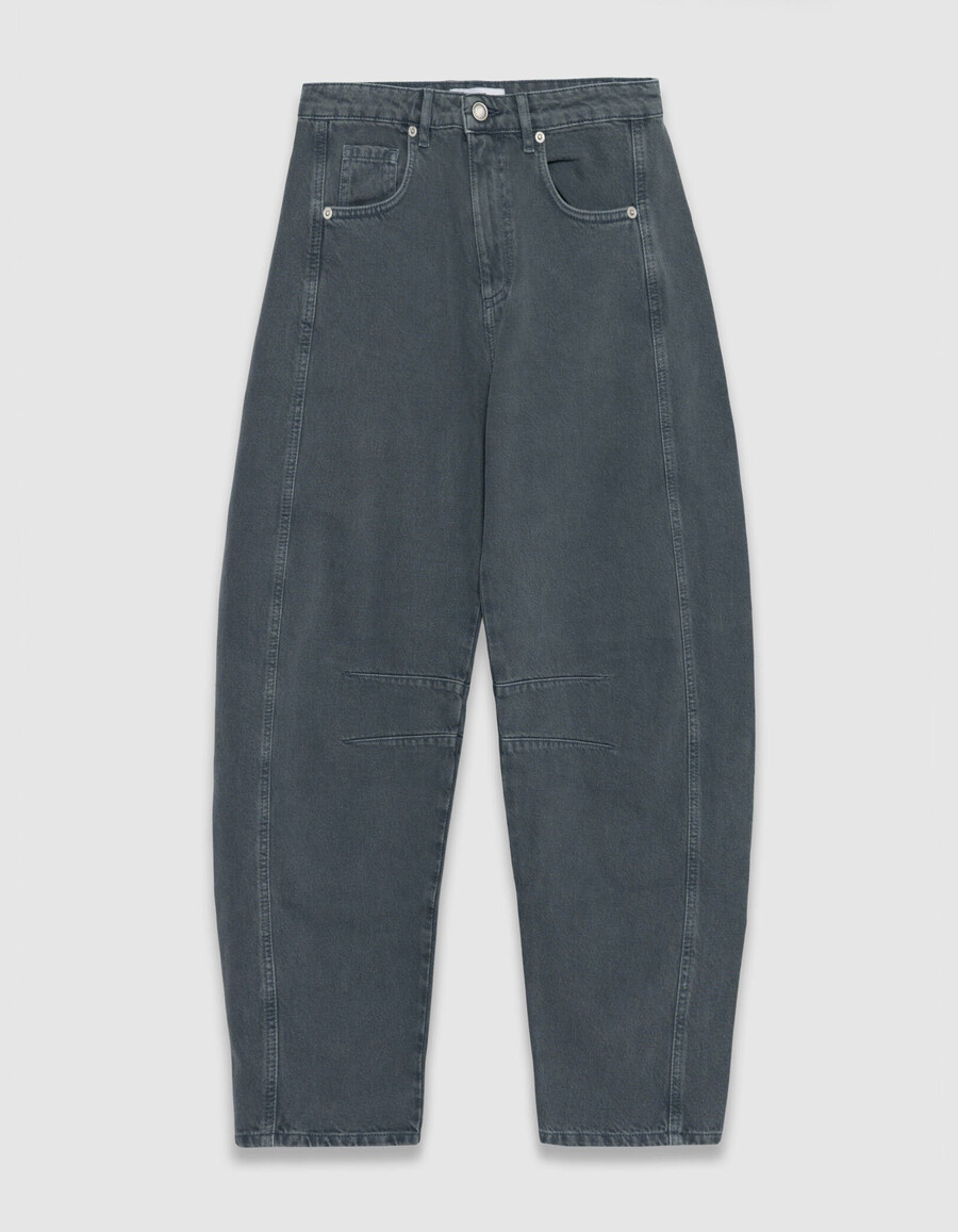 blaue ballonjeans für damen
