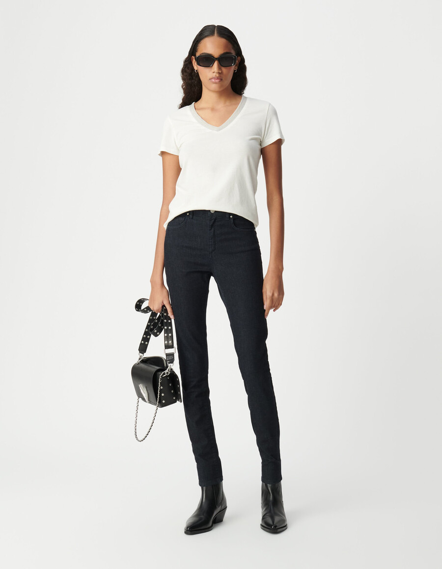 damen slim raw powerstretch sculpt up jeans