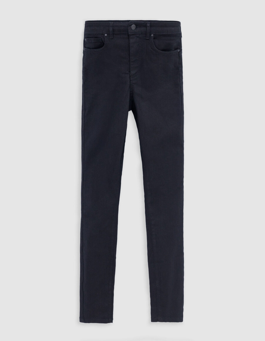 schwarze slim-fit-jeans für damen 78 zoll formgebend