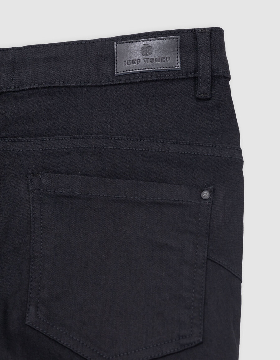 schwarze slim-fit-jeans für damen 78 zoll formgebend