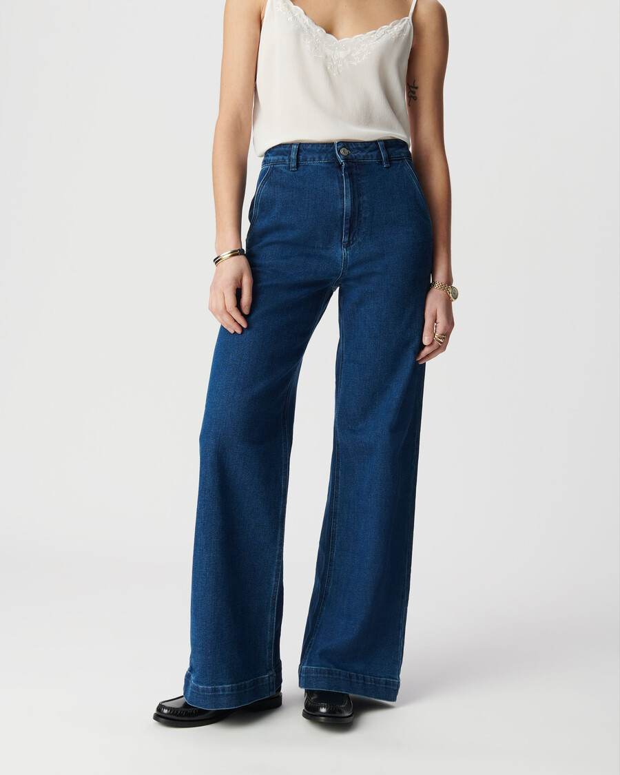 damenjeans größe medium blau