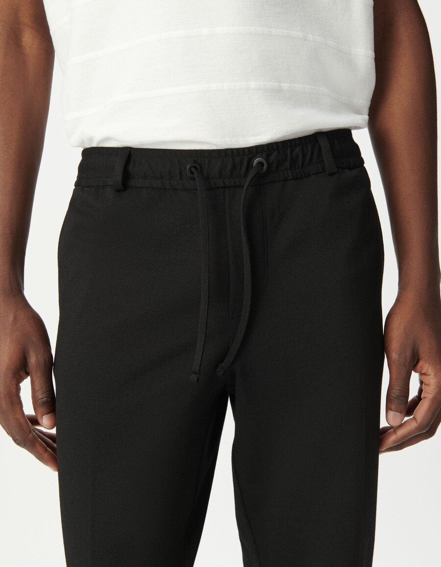 schwarze herren-jogginghose