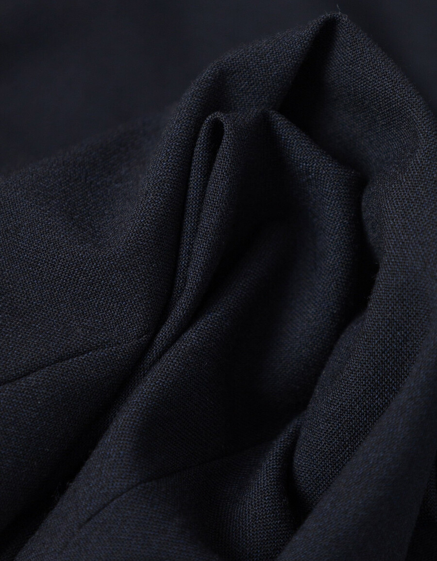 herren-jogginghose in schmaler passform marineblau mit elastischem bund