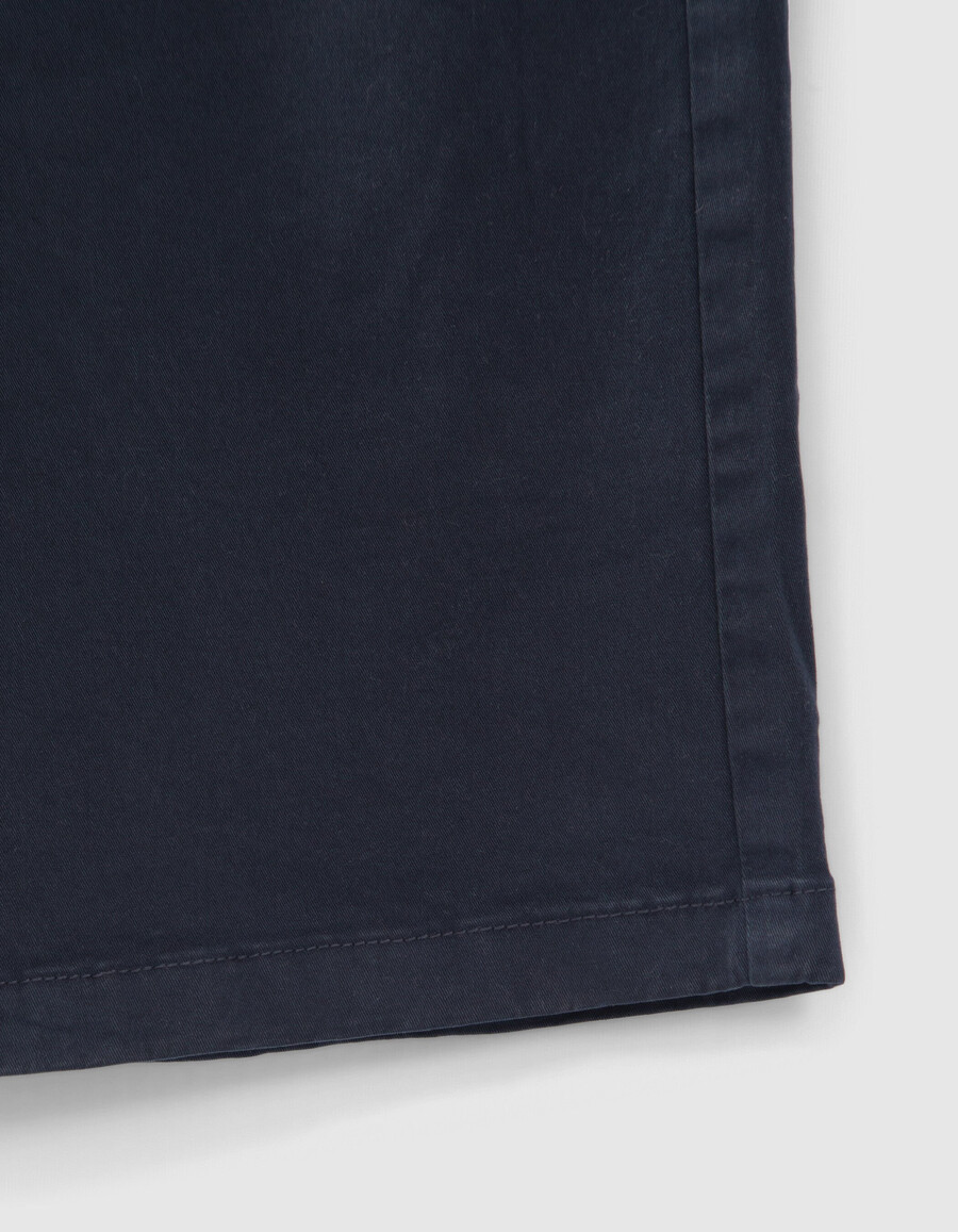 marineblaue chino-bermuda-shorts für herren